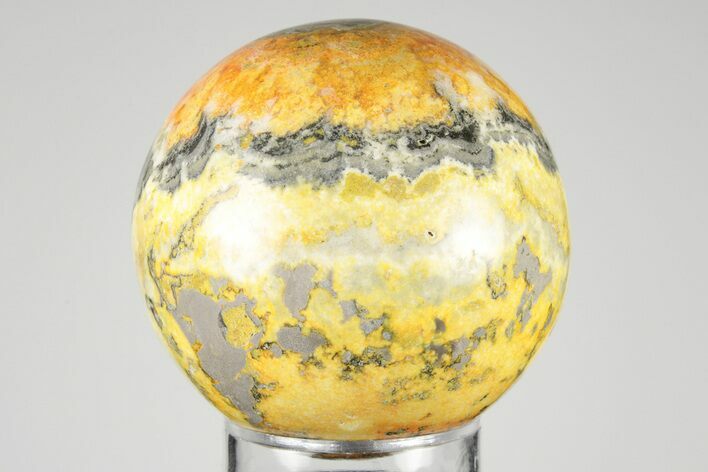 Polished Bumblebee Jasper Sphere - Indonesia #194560